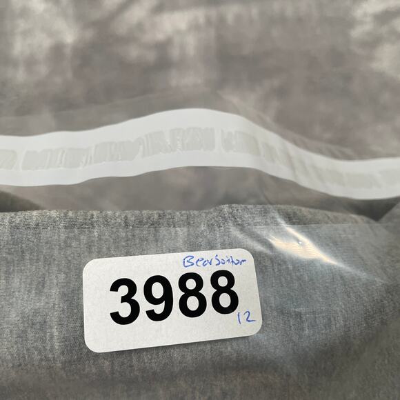 Bearbottom Shorts Mens Large Grey Drawstring Activewear Casual Basic Sleep - Picture 8 of 8